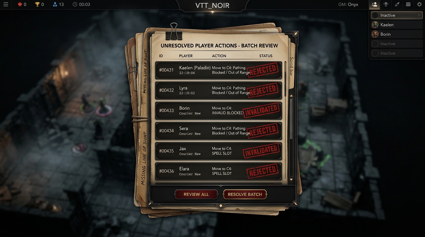 Batch Review Dialog