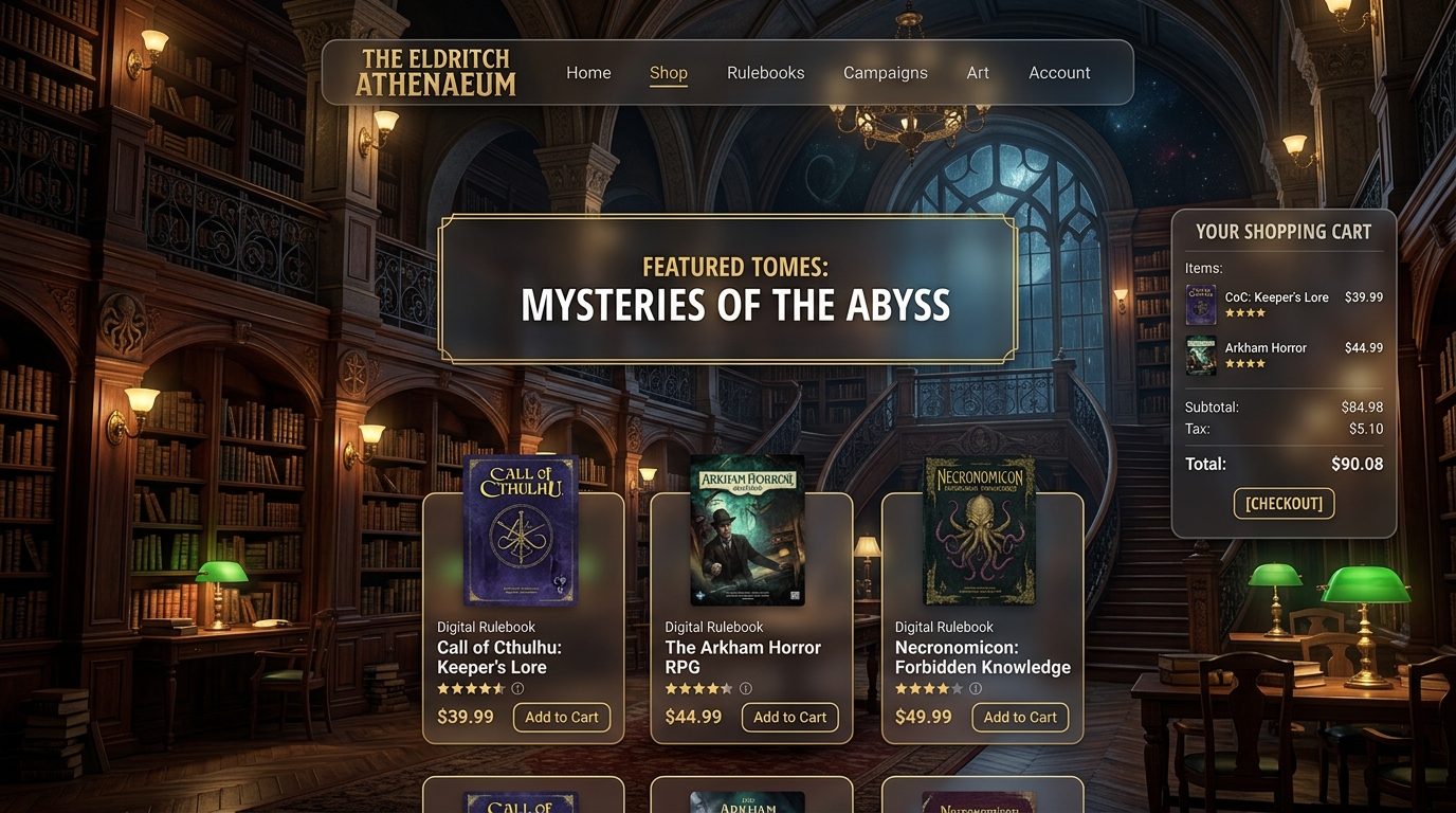 The Grand Library Marketplace
